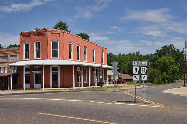 Amity Arkansas town square where a future market may be held